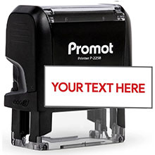 Need a self-inking custom stamp? Order here today. Choose ink color, font style. Rubber Stamp Factory offers Great Prices and Fast Shipping