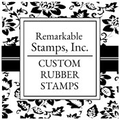 We offer unique custom stamps customized with your name and address. Choose ink color. Fast Shipping