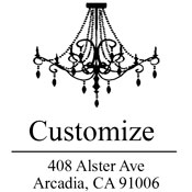 We offer unique address stamps customized with your name and address. Choose ink color. Fast Shipping