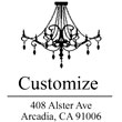 We offer unique address stamps customized with your name and address. Choose ink color. Fast Shipping