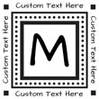 We offer unique fancy stamps with layouts. Choose font style and ink color. Fast shipping
